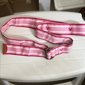 Vintage American Eagle Outfitters Pink &Red Belt - OS